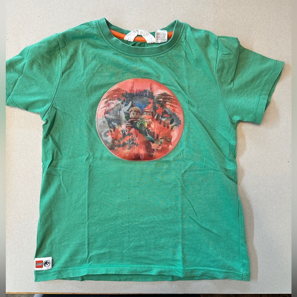 Jurassic World Lego Tee Shirt